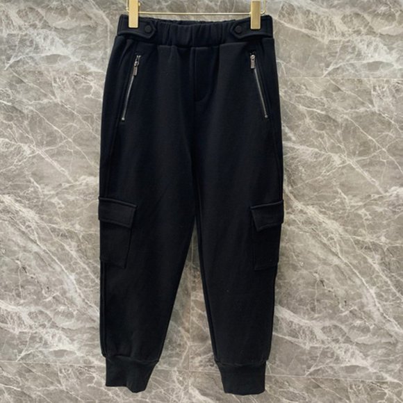 High waist pocket zipper pants - Picture 1 of 7